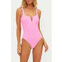 Tropez V-Wire Rib One-Piece Swimsuit 