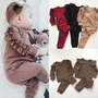 Newborn Baby Boys Girls Ruf...