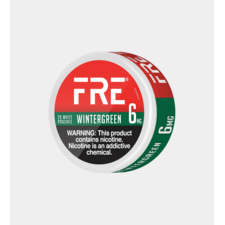 FRE Nicotine Pouches Wintergreen 6mg