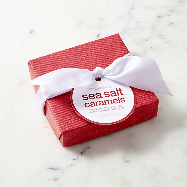 Valentine Sea Salt Caramels