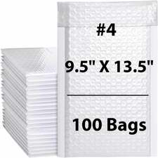 Poly Bubble mailers 9.5" X 13.5" 100 Mailers