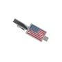 Link Up American Flag Mother of Pearl Tie Bar, Main, color, Red, Blue, White