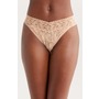 Hanky Panky Original Rise Lace Thong, Main, color, Honey I