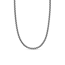 David Yurman Men's Box Chain Necklace in Silver, 3.6mm, Main, color, Silver