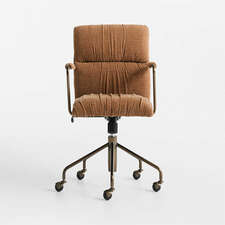 View Draper Ginger Upholstered Office Chair - image 1 of 5
