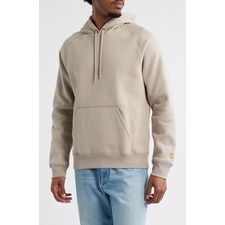  Chase Fleece Hoodie, Main, color, Dusky Beige / Gold