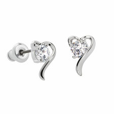 Heart of Crystal Earrings