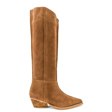 Free People Sway Low Slouch Boot in Tan | REVOLVE