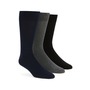 Nordstrom Assorted 3-Pack Combed Cotton Blend Dress Socks, Main, color, Charcoal Black Navy