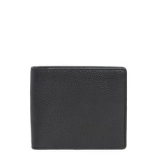 Nordstrom Slim Pebble Leather Bifold Wallet, Main, color, Black