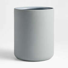 View Varick Blue Silicone Coated Trash Can - image 1 of 3