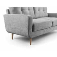 Aurora Sofa - Grey Armchair - 88 cm