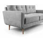 Aurora Sofa - Grey Armchair - 88 cm