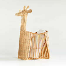View Giraffe Rattan Floor Storage Basket - image 1 of 16