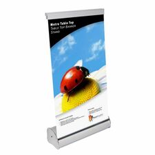 Premium Metro Tabletop Banner Stand | Banner Stand Pros