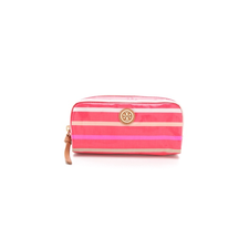 Tory Burch Striped EW Cosmetic Case