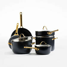 View GreenPan ™ Reserve Black 10-Piece Ceramic Non-Stick Cookware Set - image 1 of 3
