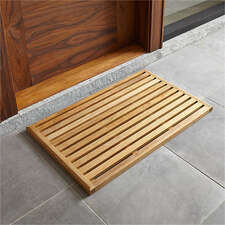 View Teak Indoor/Outdoor Doormat 20"x32" - image 1 of 3