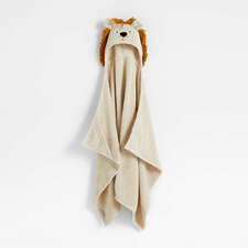 View Lion Organic Cotton Hooded Kids Towel - image 1 of 6