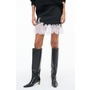  Nadia Lace Trim Miniskirt,...