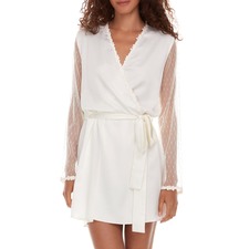  Showstopper Robe, Main, color, Ivory