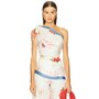 SAU LEE Elba Top in White M...