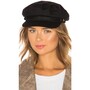 Brixton Fiddler Cap in Blac...