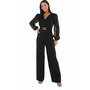  Chiffon Buckle Palazzo Jum...