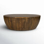 Vivenne Mango Wood Drum Cof...