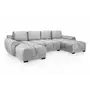 Lazur Grey U Shape Corner Sofa - 330 x 172 x 172 CM