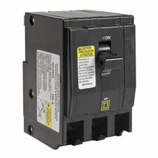 Square D QO330VH1021 3-Pole 30 Amp Molded Case Circuit Breaker