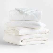 View Luxe Down Organic Cotton Full/Queen Medium Weight Bedding Bundle Set - image 1 of 1