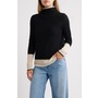 Contrast Trim Wool &amp; Ca...