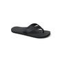 Reef 'Draftsmen' Leather Flip Flop, Main, color, Black/ Black