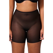 Essential Uplifting Mid Rise Shaper Shorts, Main, color, Black
