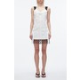Sleeveless Corded Lace Mini...