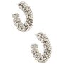 Small Crystal Hoop Earrings...