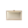 Lucy Metallic Clutch in Gold 