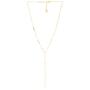 Arlo Lariat Necklace in Gold 