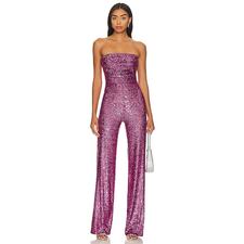 Sloane Jumpsuit in Berry 