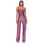 Sloane Jumpsuit in Berry 
