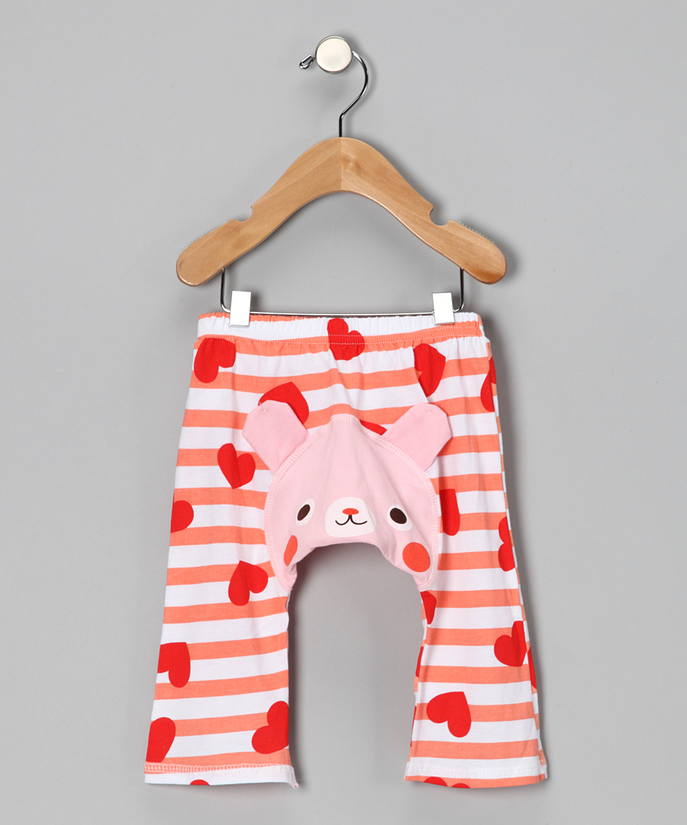 Pink Heart Bunny Pants - In...