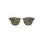 Ray-Ban Clubmaster 55mm Polarized Sunglasses, Main, color, Red Havana