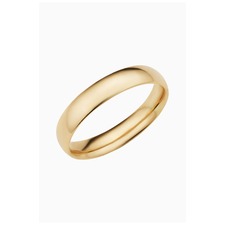 Oradina Mens Forever Band Bold Ring in 14K Gold, Main, color, Yellow Gold