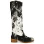 Ann Gaucho Boot in Black &a...
