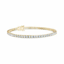 2.75mm Lab Grown Round Diamond Tennis Bracelet