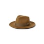 Brixton Swindle Wool Fedora, Main, color, Antique Bronze