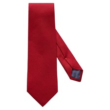 Eton Solid Silk Tie, Main, color, Pink/Red