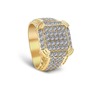Bliss Diamond 2Ct Men's Diamond Ring in 14k Gold Lab Grown, Main, color, 14K Yellow Gold
