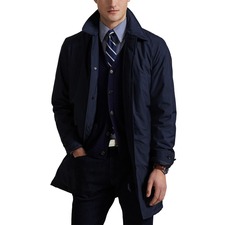 Polo Ralph Lauren Packable Walking Coat, Main, color, Collection Navy